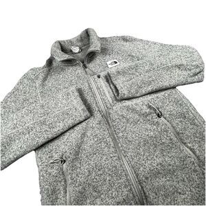 Northface Gordon Lyons Full-Zip Jacket Men M Cream Fleece Hiking Gorpcore